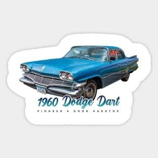 1960 Dodge Dart Pionner 4 Door Hardtop Sticker